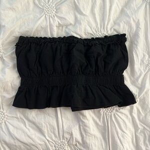 Black Tube Top from SHEIN, size M